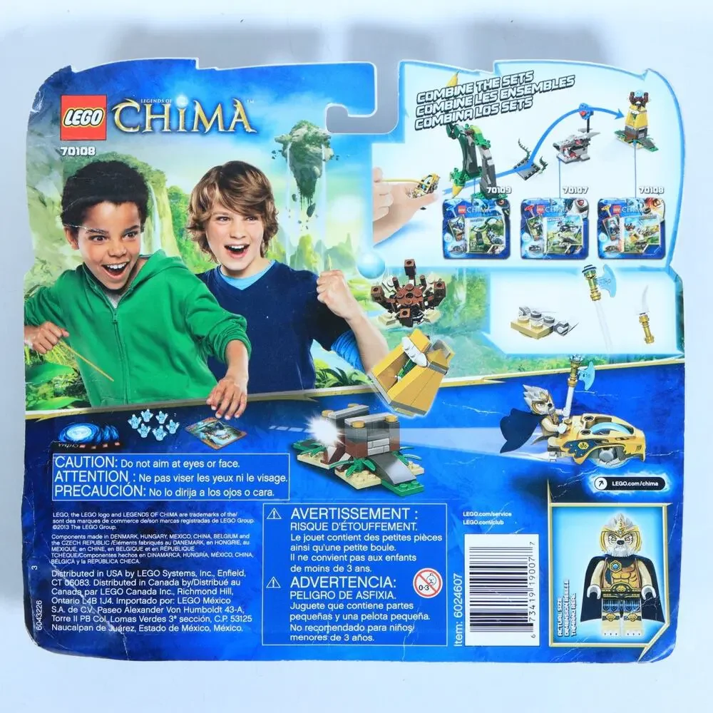 Lego Legends of Chima Royal Roost (70108) Lagravis Speedorz 109 Pieces